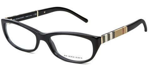 Burberry BE2167 3001 Eyeglasses in Black 